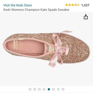 Keds x Kate spade glitter sneaker